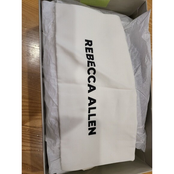 Rebecca Allen Women's The Block Mule Heeled Sandal, Black Size 6 M - Picture 7 of 8